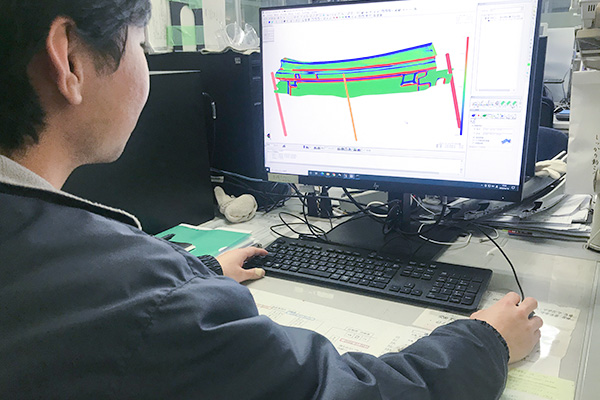 Press forming simulation