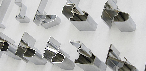 Various samples of roll profiles
